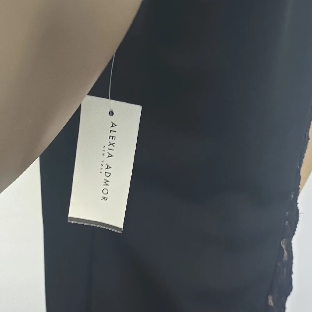 Alexia Admor Black Dress with Lace Accents - Picture 3 of 5